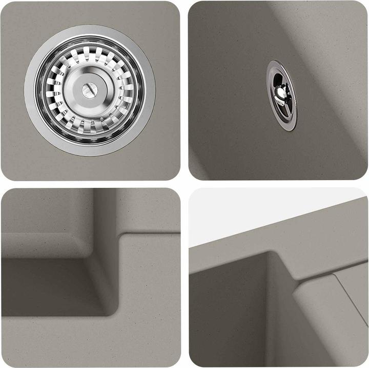 Immagine prodotto vidaXL Moderne Spüle (78 cm, 50 cm)