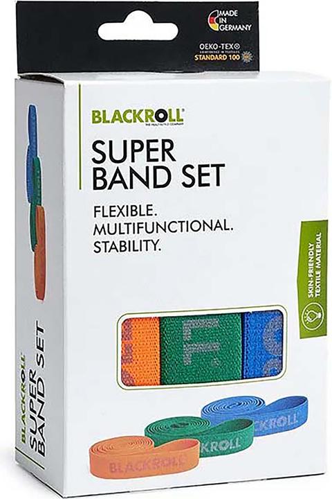 Produktbild Blackroll Super Band Set (1.04 m, Leicht, Mittel, Stark)