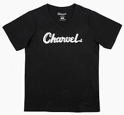 Image du produit Charvel Ladies Tee Toothpaste Logo bk M (M)