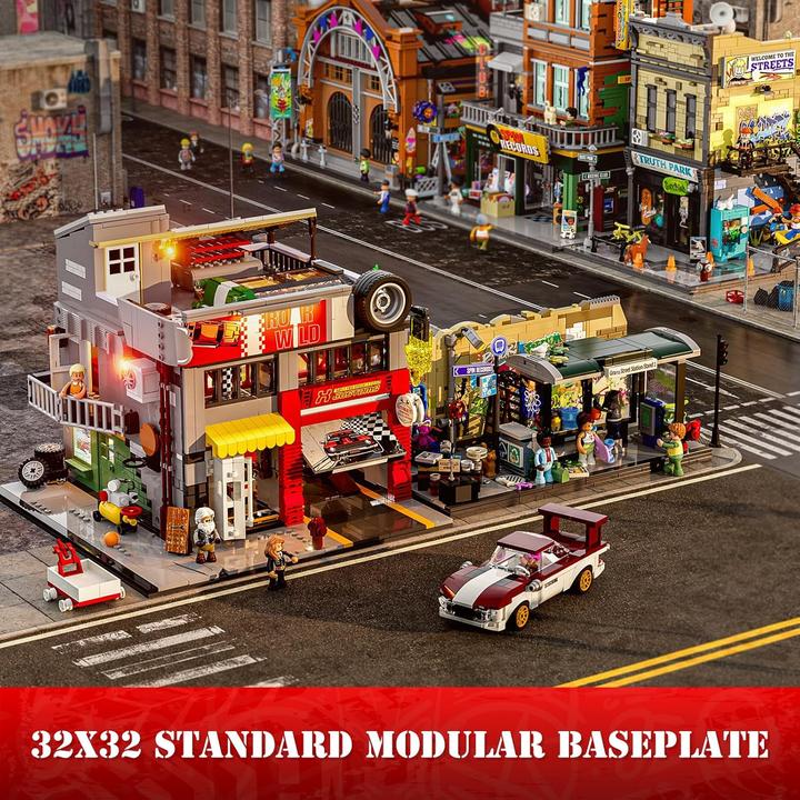 Image du produit Lumibricks Street Mod Garage