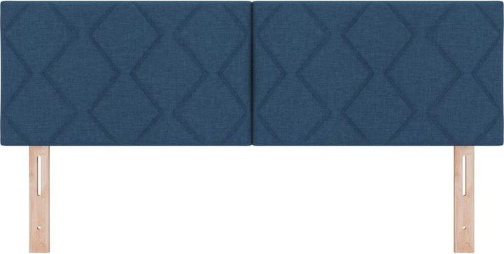 Produktbild VidaXL Kopfteil mit Rautenmuster Blau 160 cm Stoff