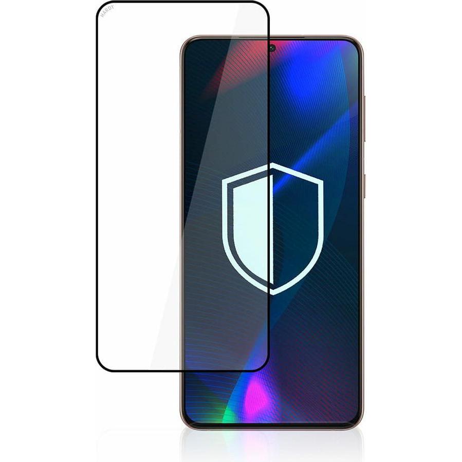3MK Panzerglas Hardy Galaxy S22 + 5G schwarz (1 Stück, Samsung Galaxy S22+), Smartphone Schutzfolie, Schwarz