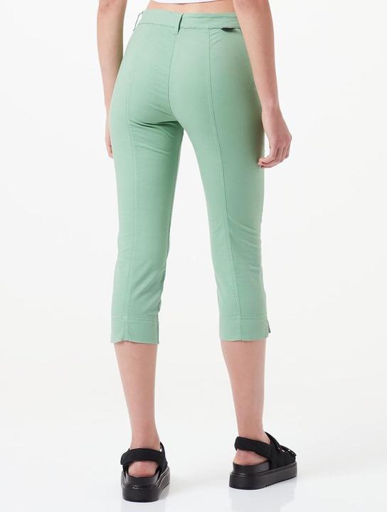 Productafbeelding Love Moschino Gefärbte Caprihose in Stretch-Baumwoll-Leinen-Mischung (38)