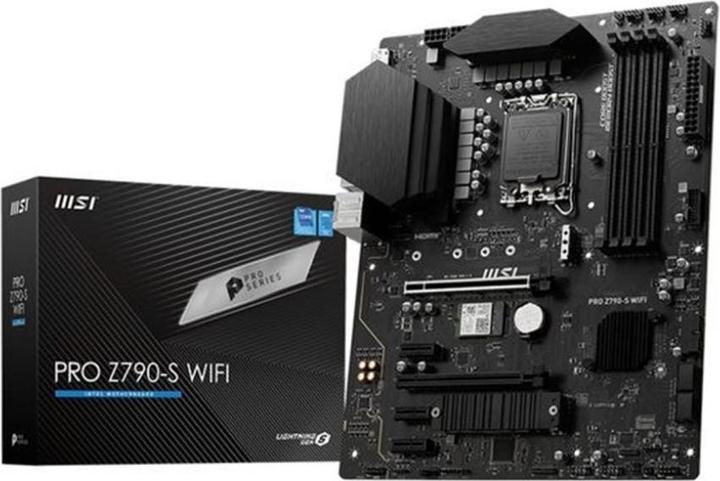 Image du produit MSI PRO Z790-S Wifi (Z790,S1700,ATX,DDR5) (LGA 1700, Intel Z790, ATX)