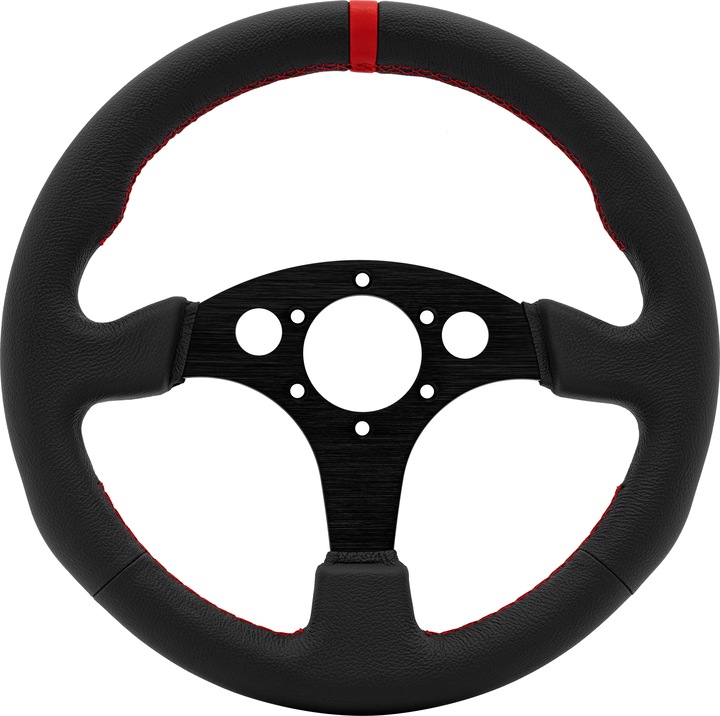 Image du produit Simagic P-330R Volant w/o Hub (K), 330mm - cuir