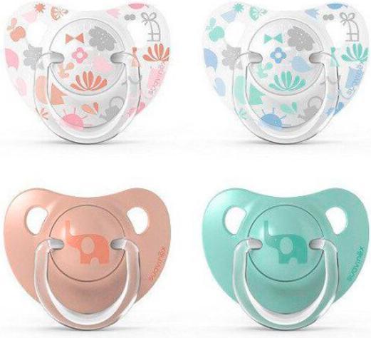 Actual product image Suavinex Silicone Pacifier Anatomical 6 18m 2h (2 x, 6 - 18 M.)