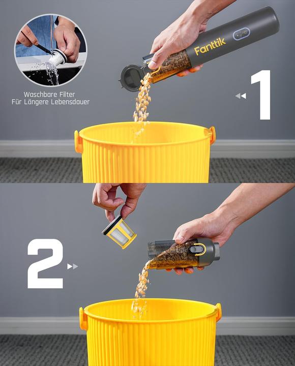 Productafbeelding Fanttik Akku Autostaubsauger Slim V8 Apex