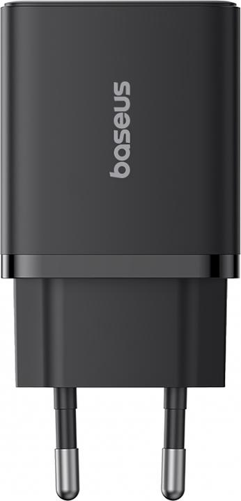 Image du produit Baseus Cube, 20W, 3A, 1 x USB-A - 1 x USB-C, noir (20 W)