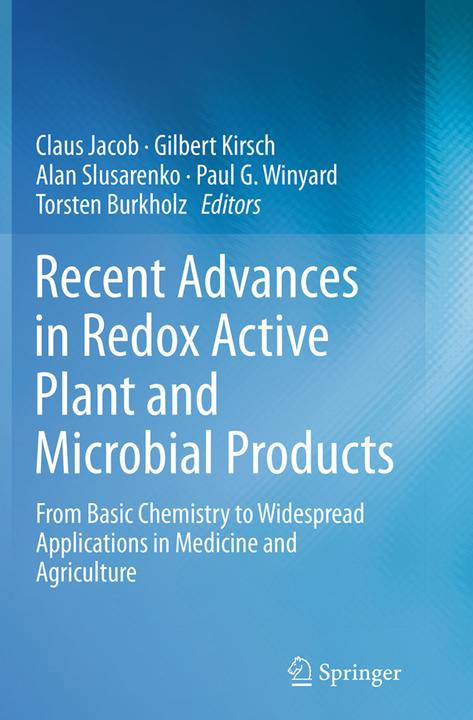 Produktbild Recent Advances in Redox Active Plant and Microbial Products (Englisch, 2016)