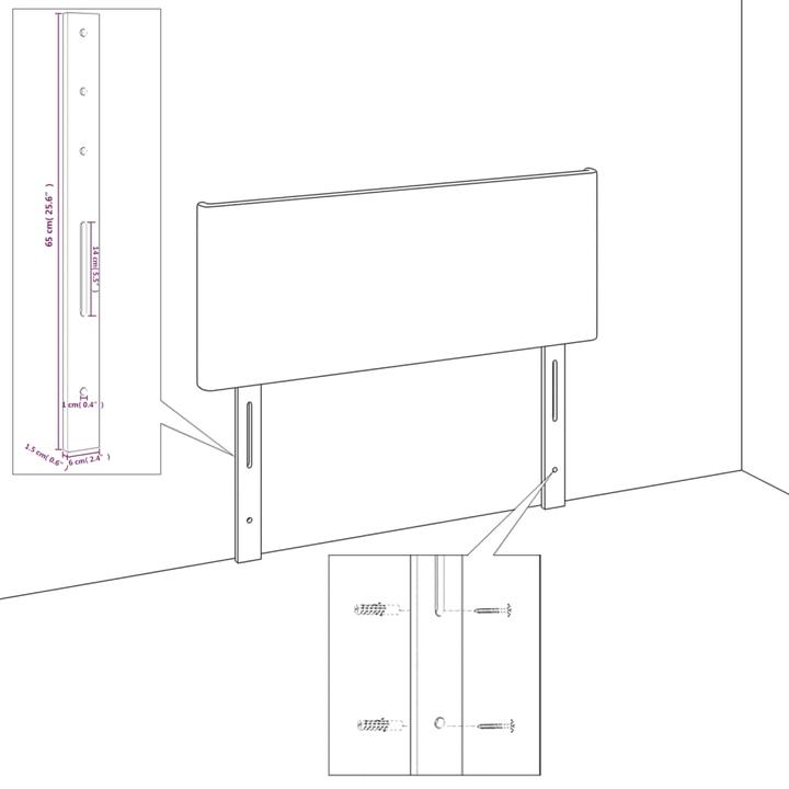 Actual product image VidaXL Roberto (160 x 5 x 128 cm)