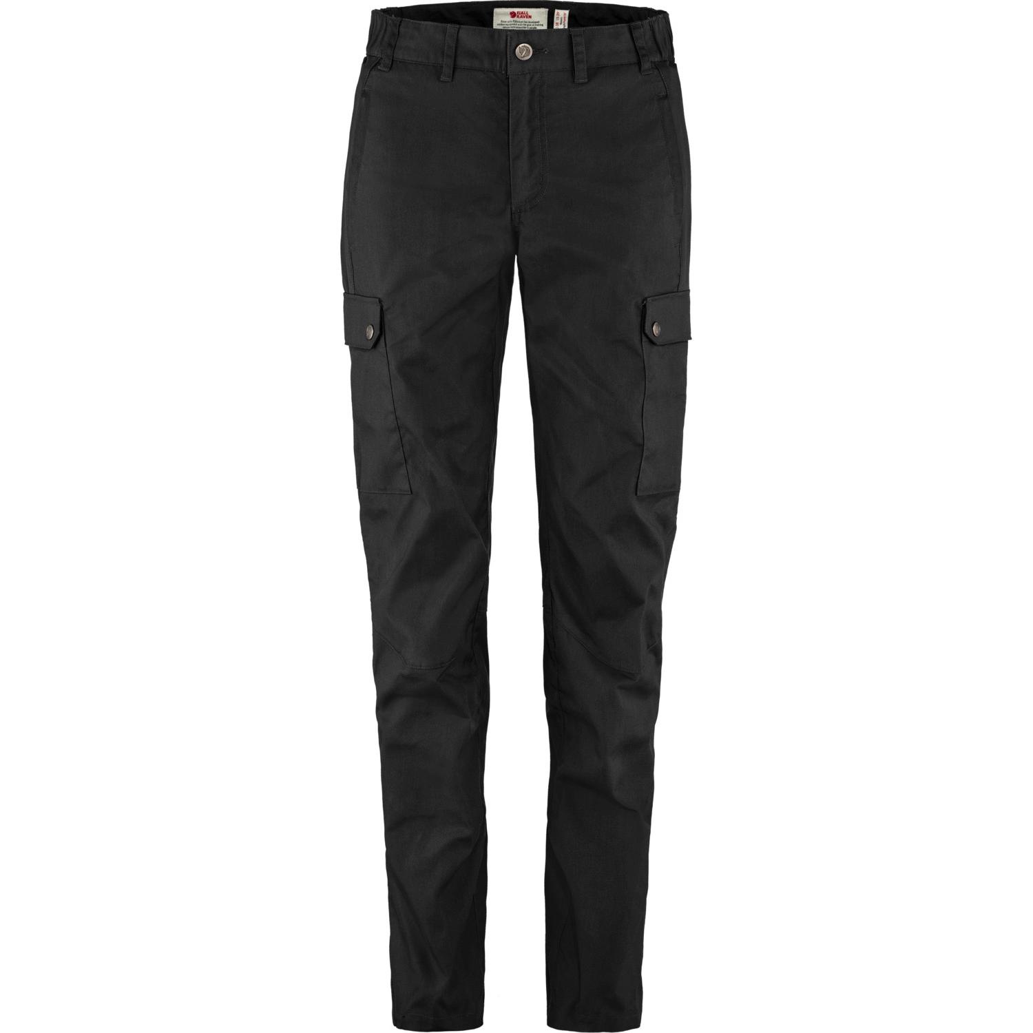 Fjällräven, Damen, Outdoorhose, Women's Stina Trousers (42), Schwarz, 42