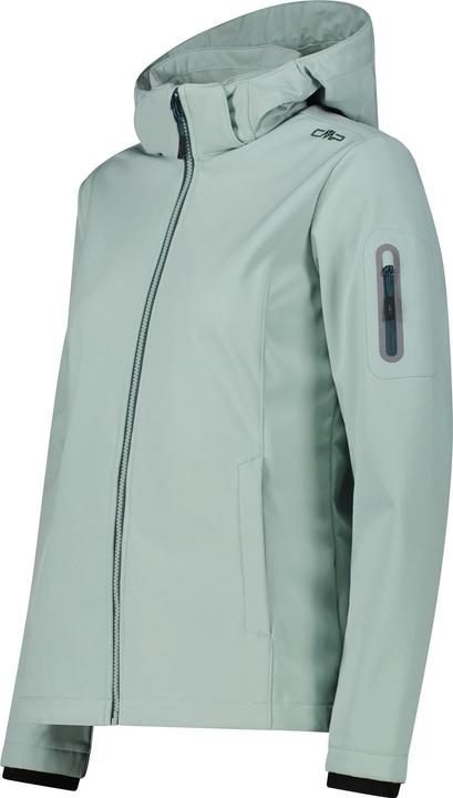 Actual product image CMP Campagnolo Women's Softshell Jacket Zip Hood (42, L)