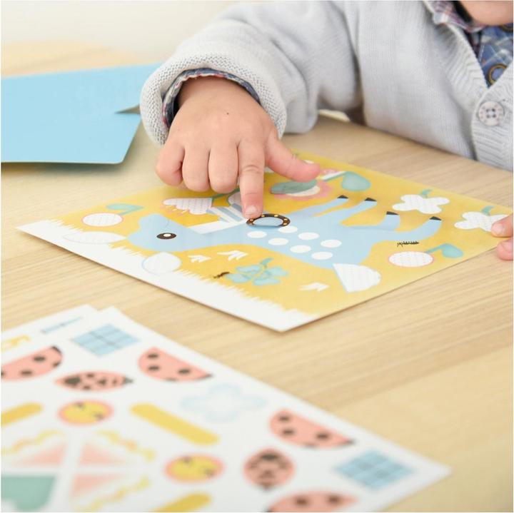 Produktbild Poppik Display Baby Sticker Natur (MQ24)