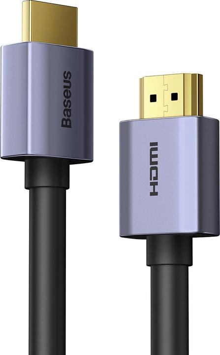 Image du produit Baseus Câble HDMI série haute définition, 8K 1m (Noir) (1 m, HDMI, 2.0)