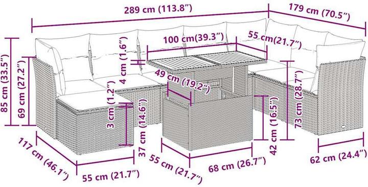 Produktbild vidaXL Demetrius