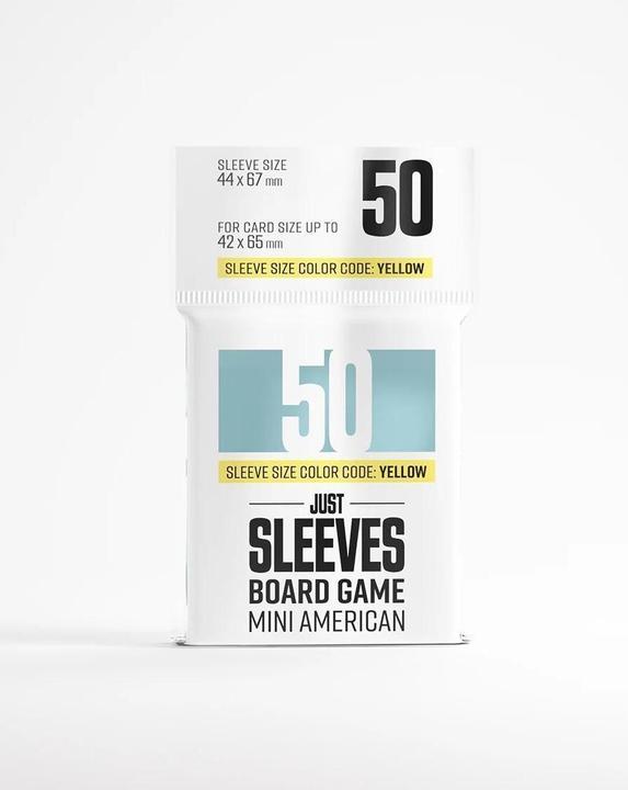 Immagine prodotto Gamegenic Just Sleeves - Mini American (50) (confezione singola)