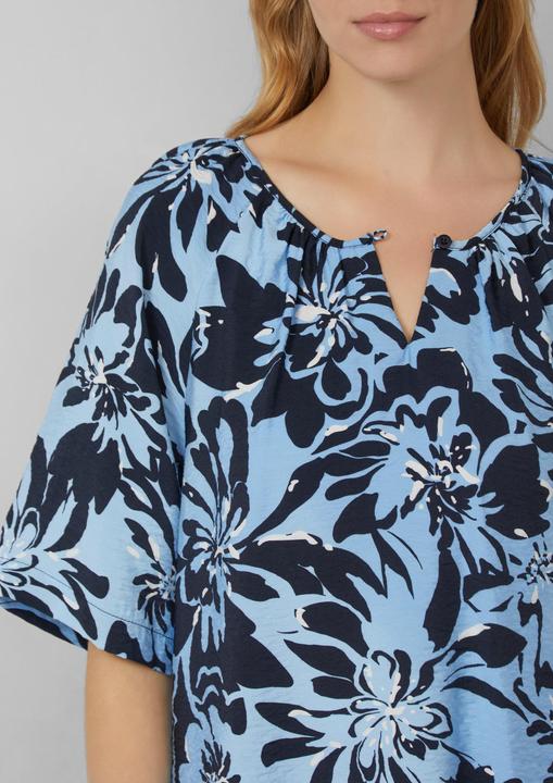 Immagine prodotto s.Oliver Bluse Strukturierte Bluse aus Viskosemix mit Raffung (46)