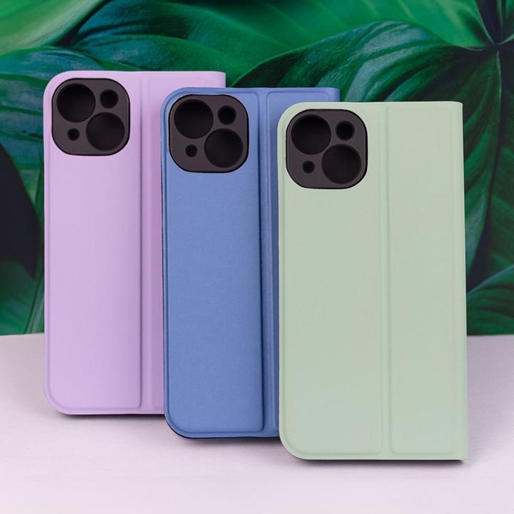 Actual product image OEM Smart Soft case for iPhone 16 Plus 6,7" light green (Apple iPhone 16 Plus)