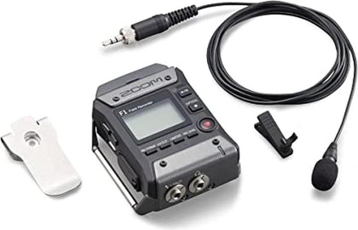 Immagine prodotto Zoom Registratore da campo F1-LP con microfono lavalier (Portatile)