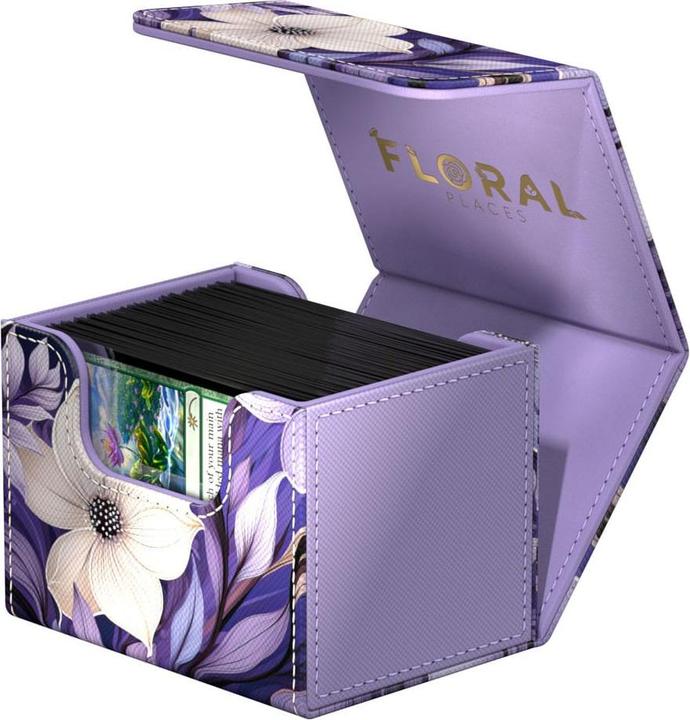 Produktbild Ultimate Guard Kartenbox Sidewinder 100+ Floral Places – Moonlit Glen