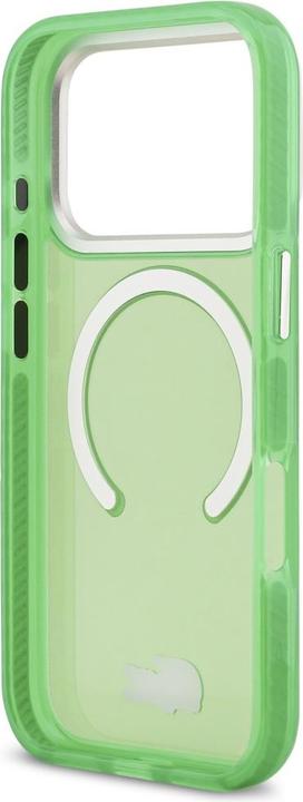 Immagine prodotto Lacoste Shockproof Transparent Frosted MagSafe Case for iPhone 17 Pro Green (Apple iPhone 17 Pro)