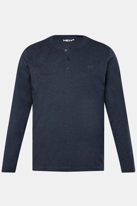 Produktbild Men+ Henley, Basic, Langarm, Rundhals (L)