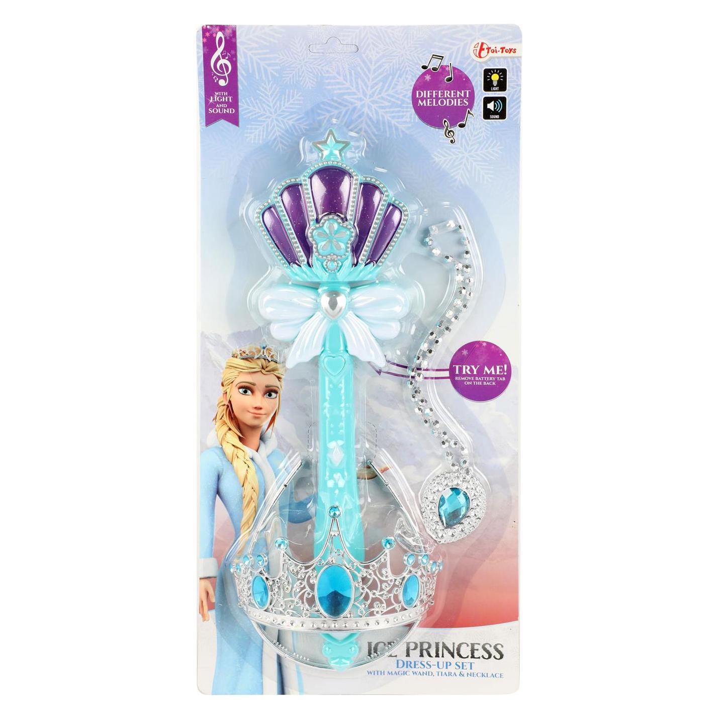 Toi-Toys Toverstaf Ijsprinses Met Licht En Geluid