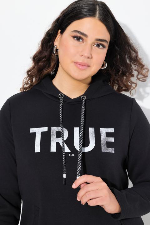 Produktbild Ulla Popken Hoodie, True, Kapuze, Kordel, Taschen, Langarm (58)