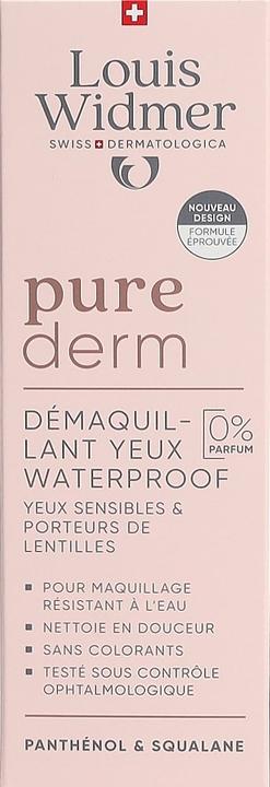 Produktbild Widmer Louis Purederm Augen Make-up Entferner Waterproof 100 ml (Make-Up Entferner, 100 ml)