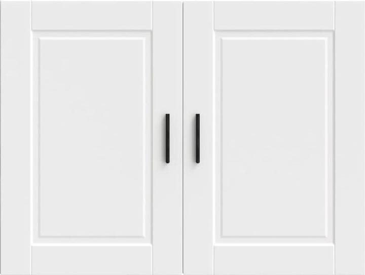Immagine prodotto VidaXL Parete attrezzata per cucina Porto White Parete attrezzata in legno Cucina (80 x 31 x 60 cm)