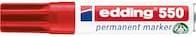 Produktbild Edding Permanent Marker 550 (Rot, 3 mm, 1 x)