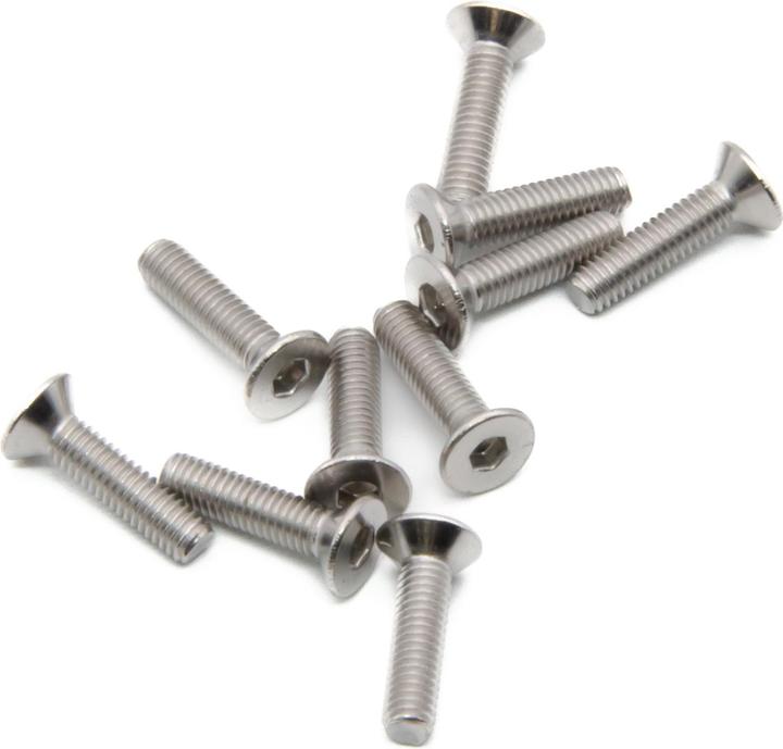 Actual product image Purecrea 10 pcs M3x12mm countersunk screws set stainless steel