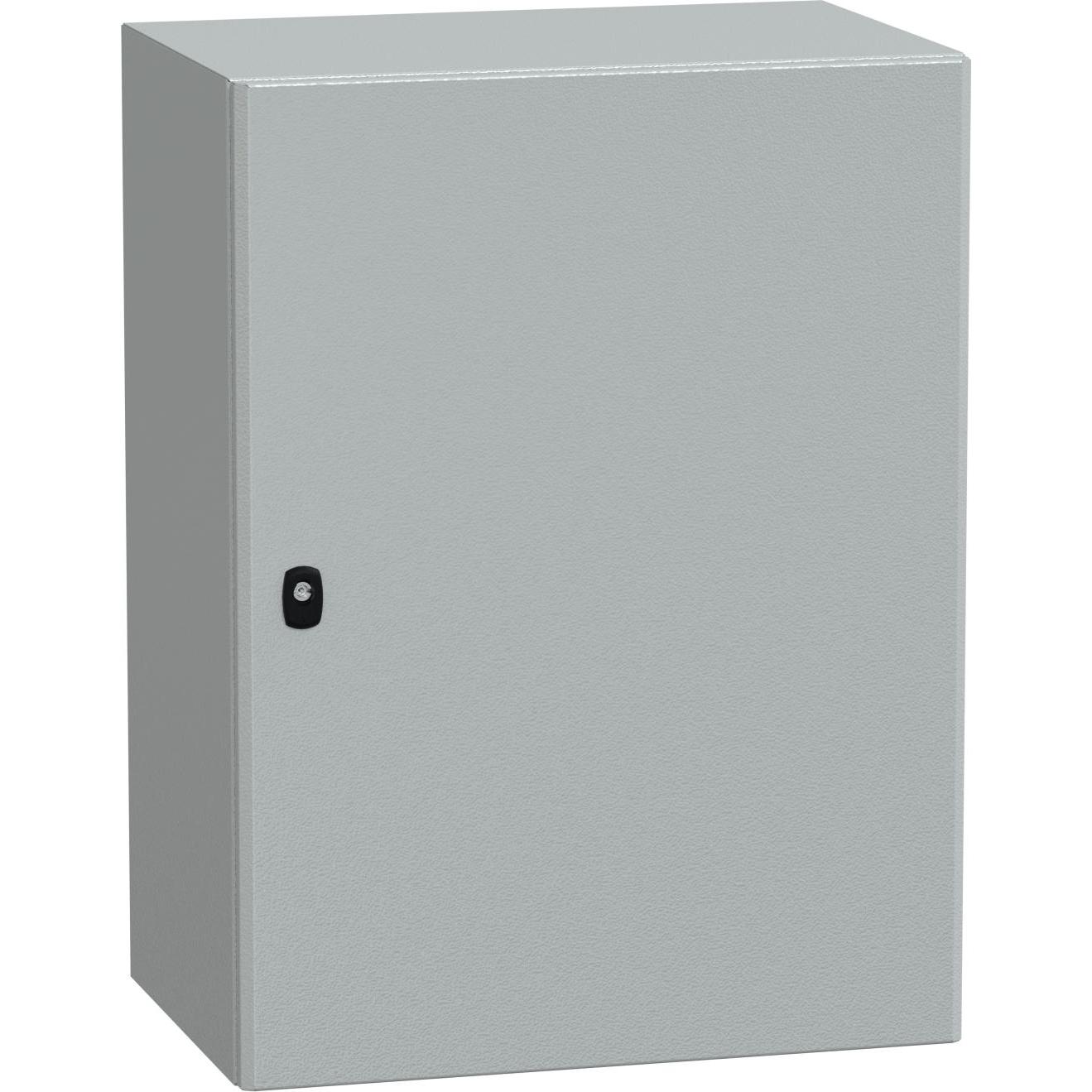 Schneider Electric Wandschrank Volltür, Elektronikzubehör + Gehäuse, Grau