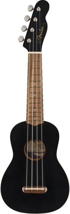 Fender Venice Soprano Ukulele Black (Soprano, Soprano)
