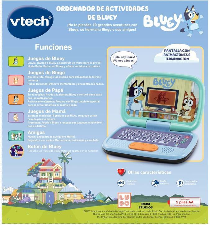 Produktbild VTech Toy computer Bluey ES (Spanisch)