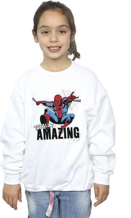 Produktbild SpiderMan Amazing Sweatshirt Mädchen (140, 146)