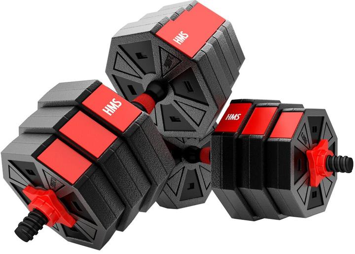 HMS Sgc20 Barbell Und Hantels Composite 20 kg (4 x 2 kg, 4 x 1.5 kg, 4 x 1.25 kg)