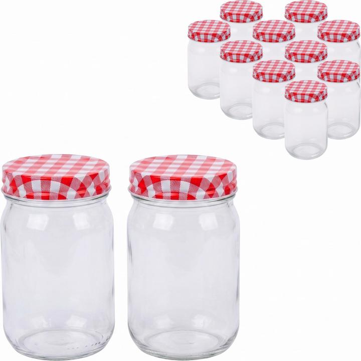 Actual product image Relaxdays Preserving jar set (0.40 l)