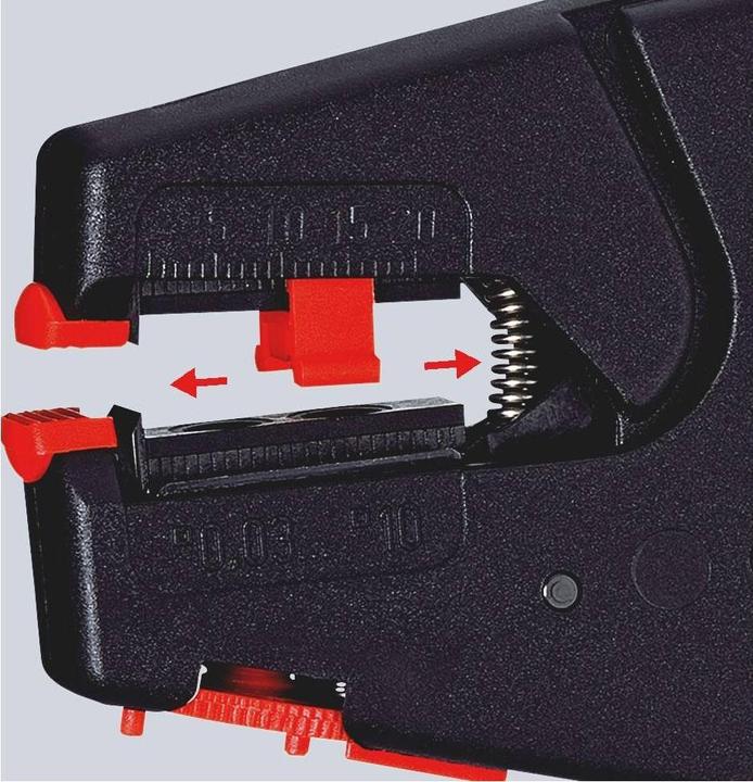 Produktbild Knipex Selbsteinstellende Abisolierzange (200 mm)