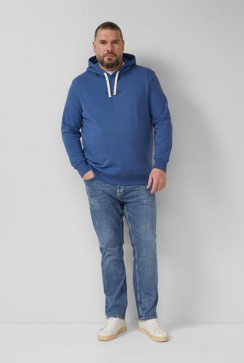 Produktbild s.Oliver Sweatshirt Kapuzenpullover aus Baumwollmix mit Label-Print (3XL)