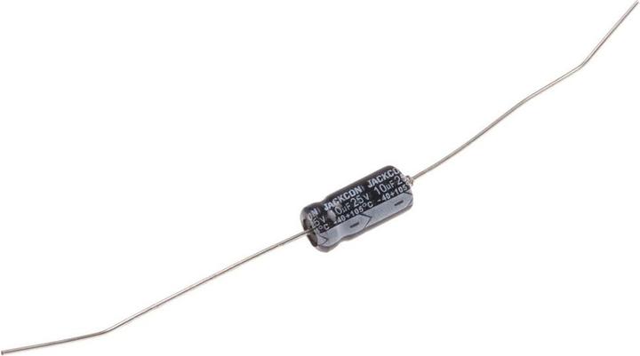 Actual product image Rs Pro Elektrolytkondensator, 10uF, 25V, 3uA, ±20 %