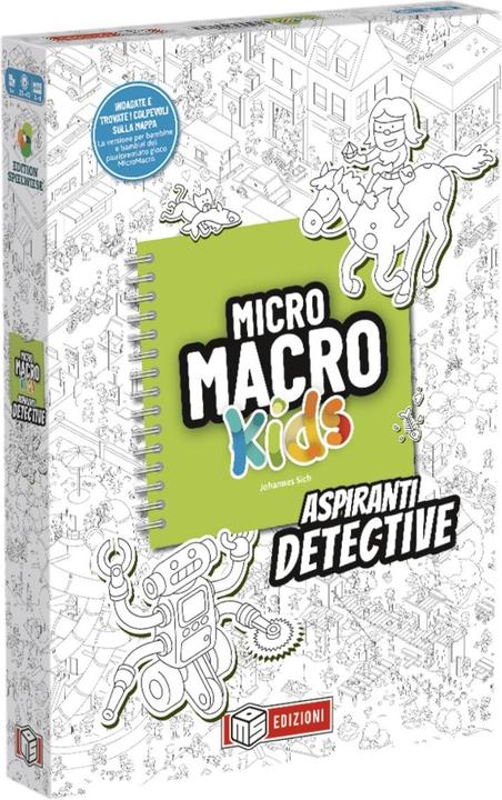 Edition Spielwiese Micromacro Kids - Aspiranti Detective (Italian)