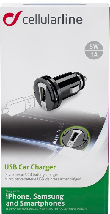 Immagine prodotto Cellularline Caricabatterie da auto