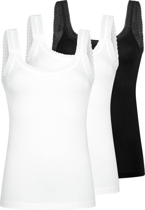 Produktbild Mey 3er Pack Modal Lace Unterhemd / Top (XS)