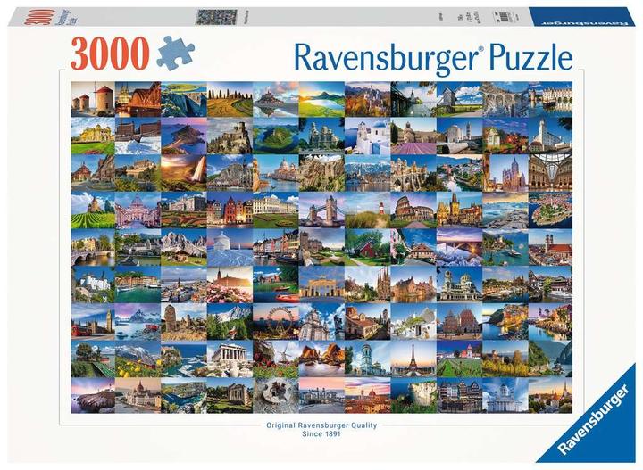 Valori nutrizionali e ingredienti Ravensburger 99 Luoghi belli d'Europa (3000 pezzi)