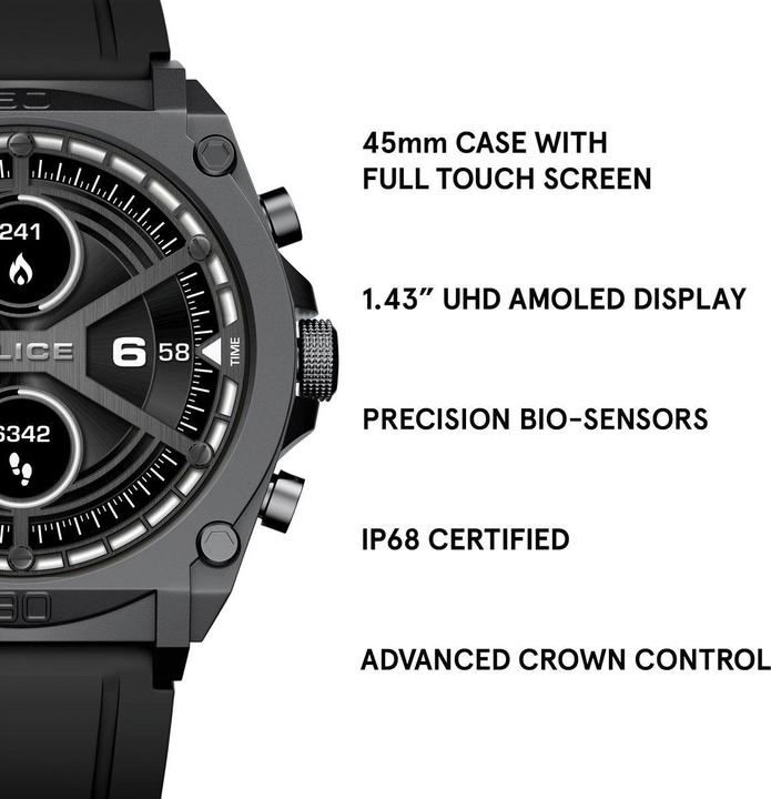 Immagine prodotto Police Il mio smartwatch Avatar (45 mm)