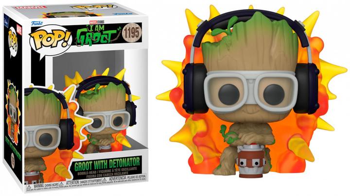 Immagine prodotto Funko POP Marvel I am Groot - Groot with Detonator