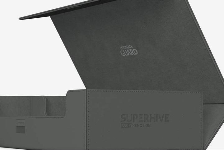 Actual product image Ultimate Guard Card Box XenoSkin Superhive 550+ Grey
