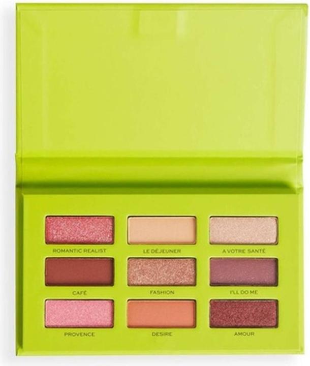 Actual product image Makeup Revolution Emily In Paris Camera Queen Eyeshadow Palette