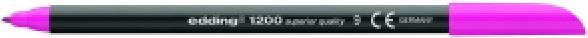 Actual product image Edding 1200 - Fibre crayons (Rose, 1 x)